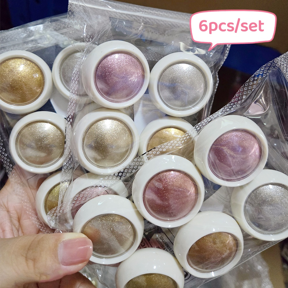 Nail Art Chrome - 6 Pcs Fantasy Mirror Chrome Effect