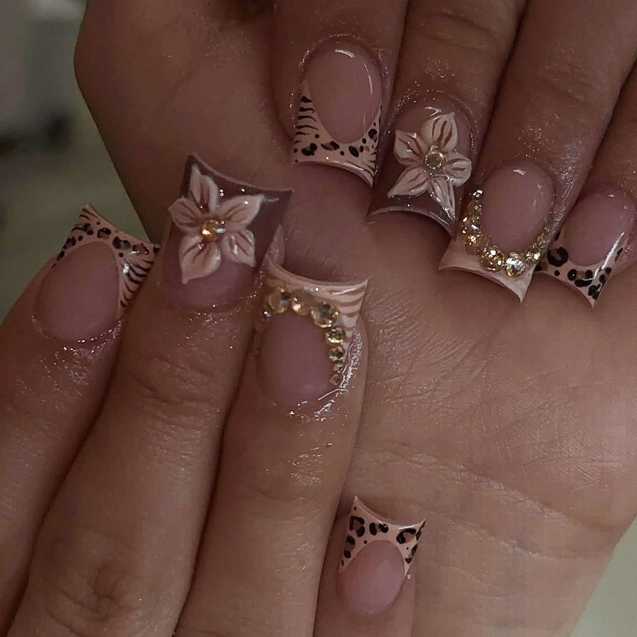 Nail Art Leopard - European and american style leopard print