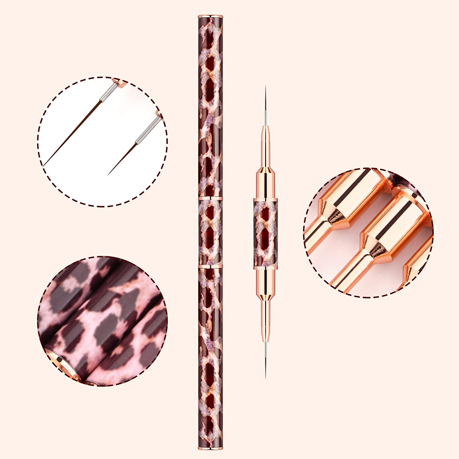 5-25mm Leopard Print Nail Art  – Nail Art Leopard Bewertung und Preis