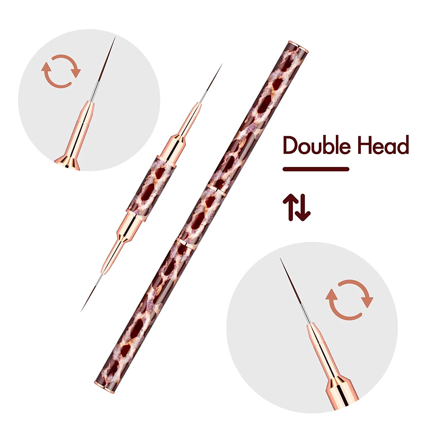 5-25mm Leopard Print Nail Art  – Nail Art Leopard Bewertung und Preis