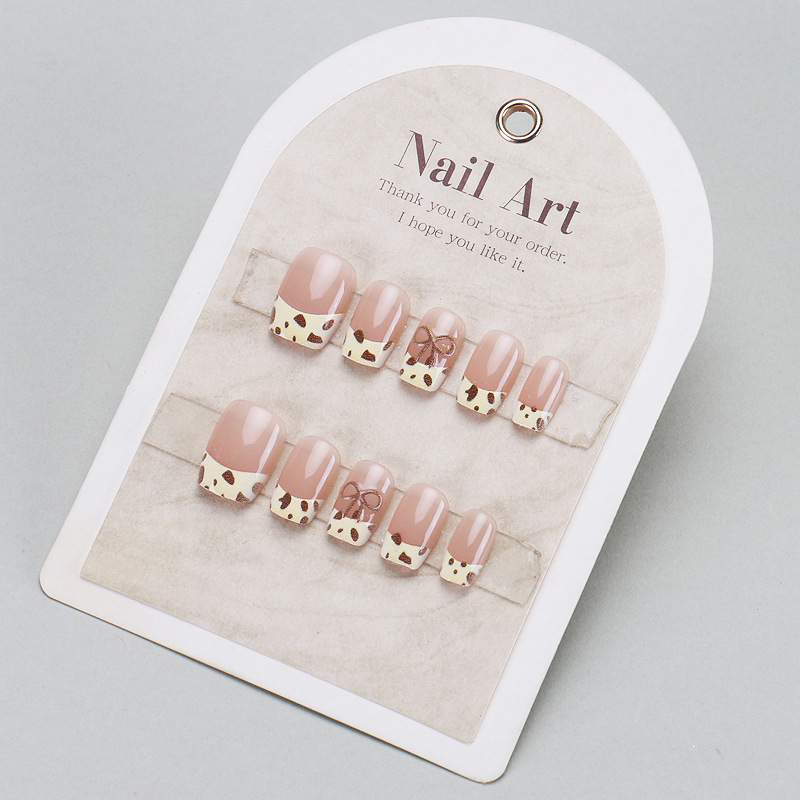handmade press on nails almond – Nail Art Leopard Bewertung und Preis