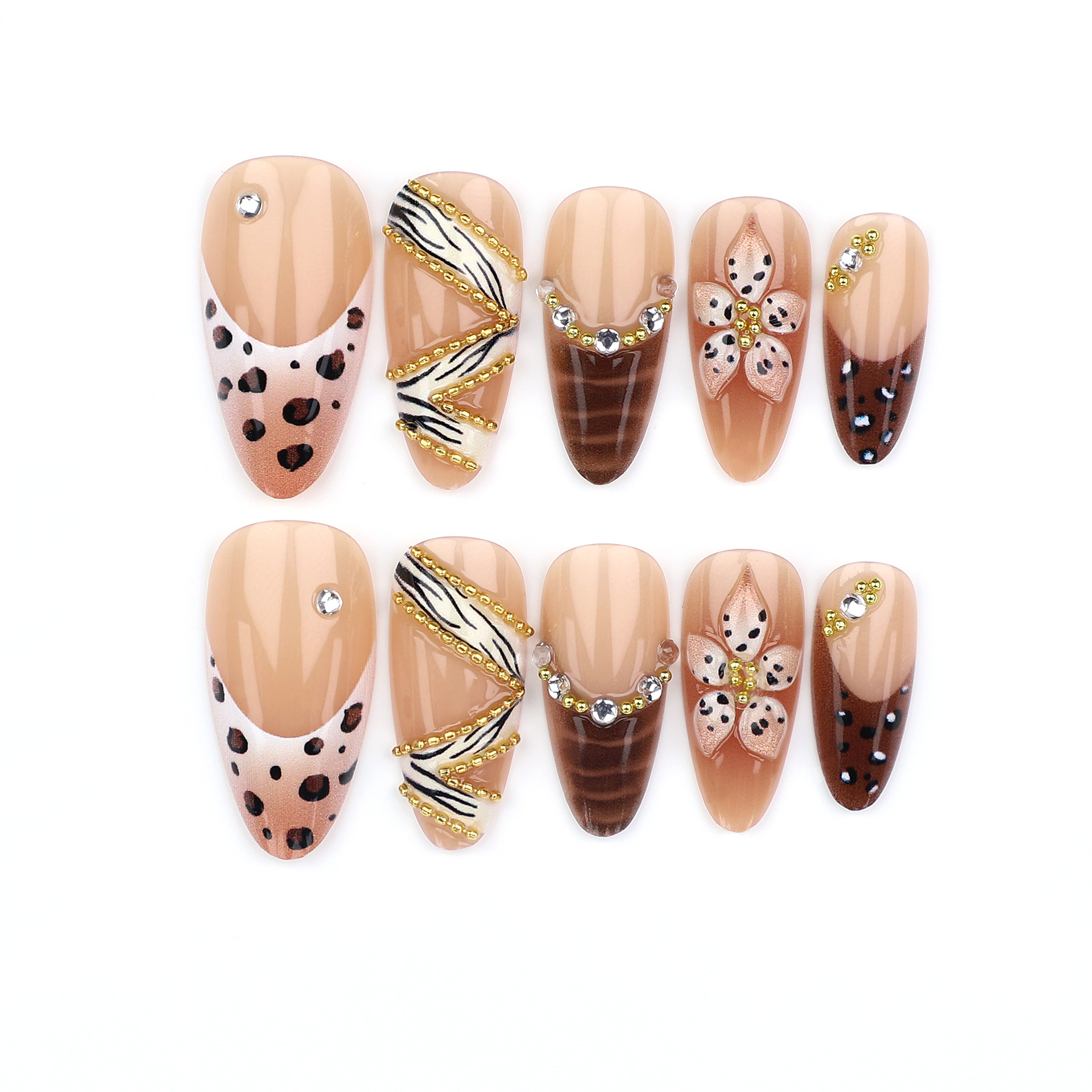 Wear nail autumn and winter le – Nail Art Leopard Bewertung und Preis