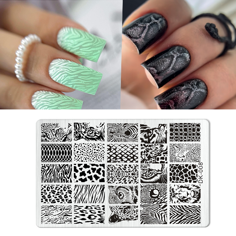 Animal Image Snake Leopard Nai – Nail Art Zebra Design Bewertung und Preis