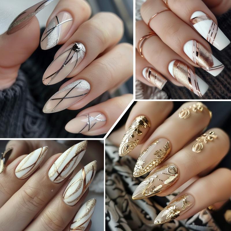 Gold Silver Metallic Liner Gel – Nail Art Chrome Bewertung und Preis