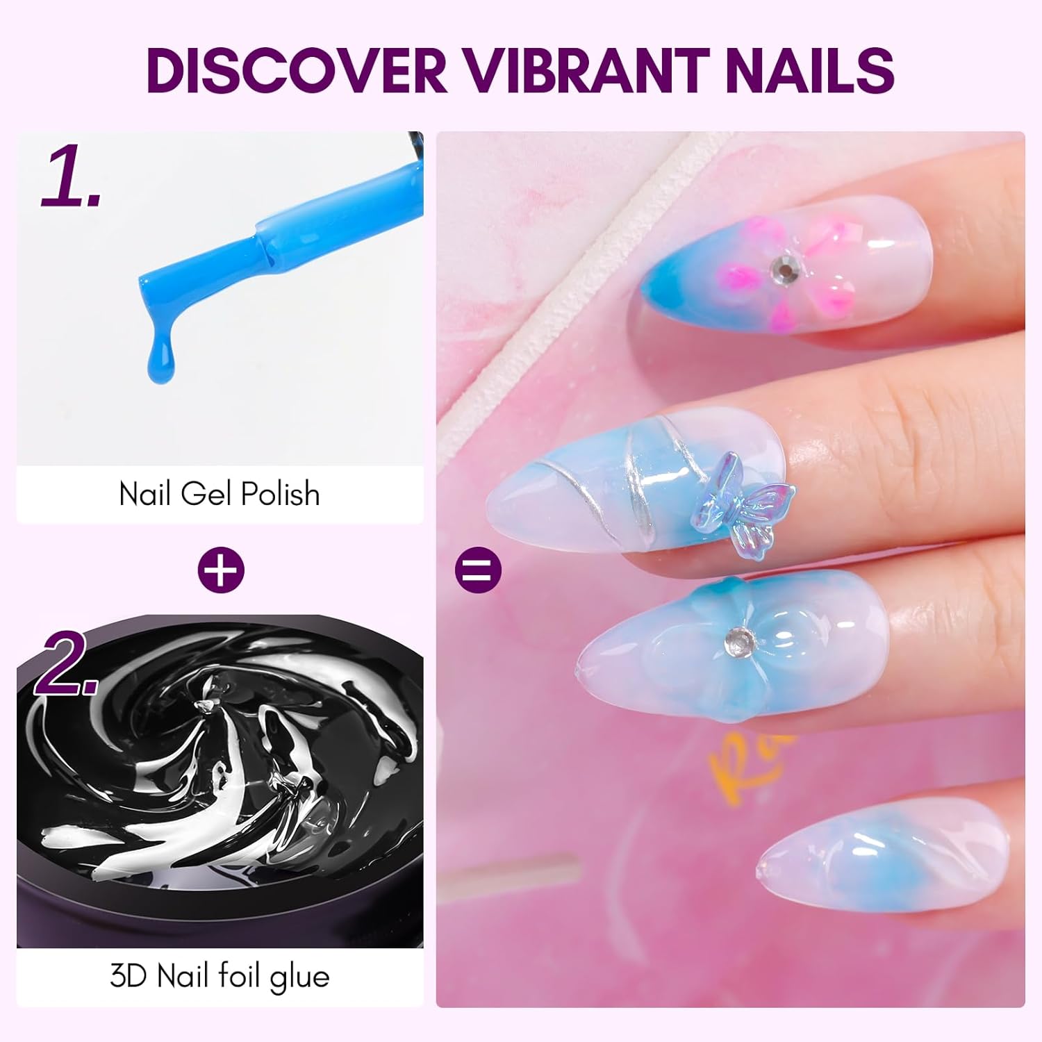 Makartt 3D Nail Gel 8ml Nail F – Nail Art Chrome Bewertung und Preis