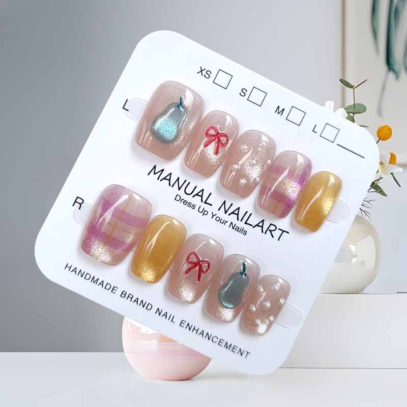 10 Pcs 3D Colorful Cat Eye's P – Nail Art Love Bewertung und Preis