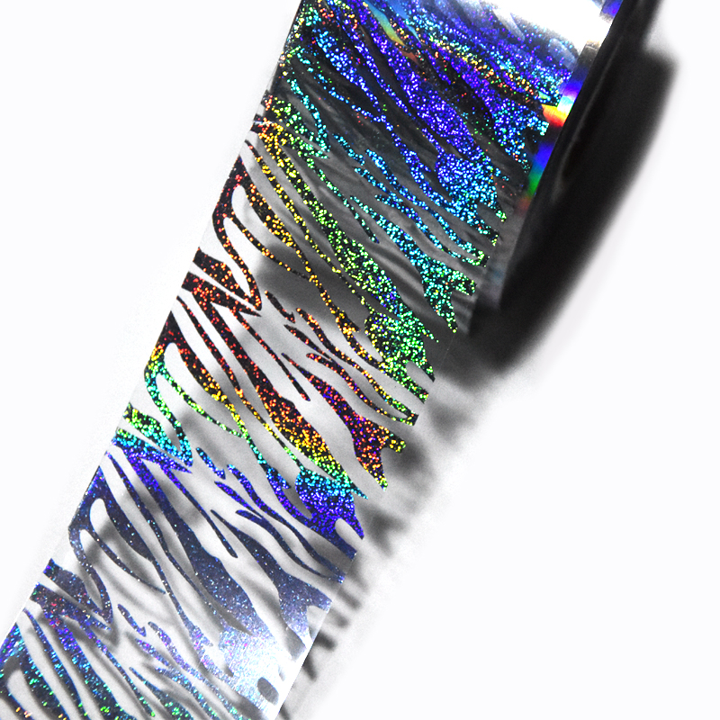 100meters Holographic Zebra Fo – Nail Art Zebra Design Bewertung und Preis