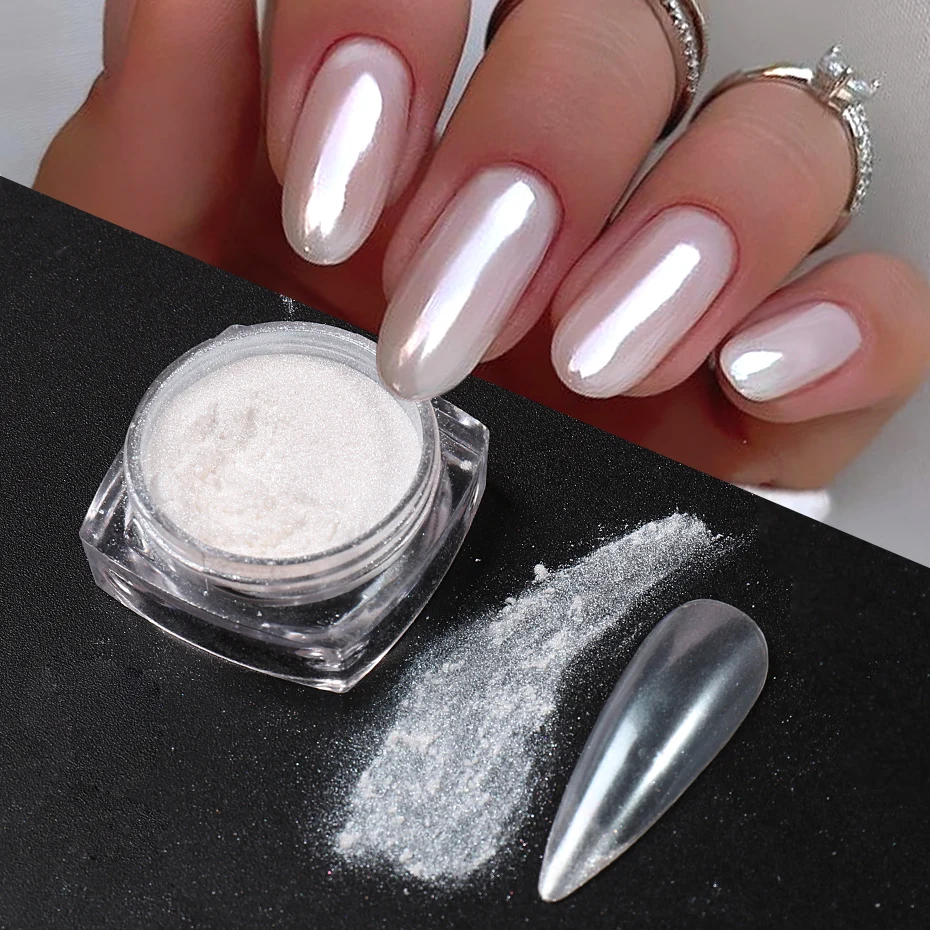White Pearl Mirror Moonlight N – Nail Art Chrome Bewertung und Preis