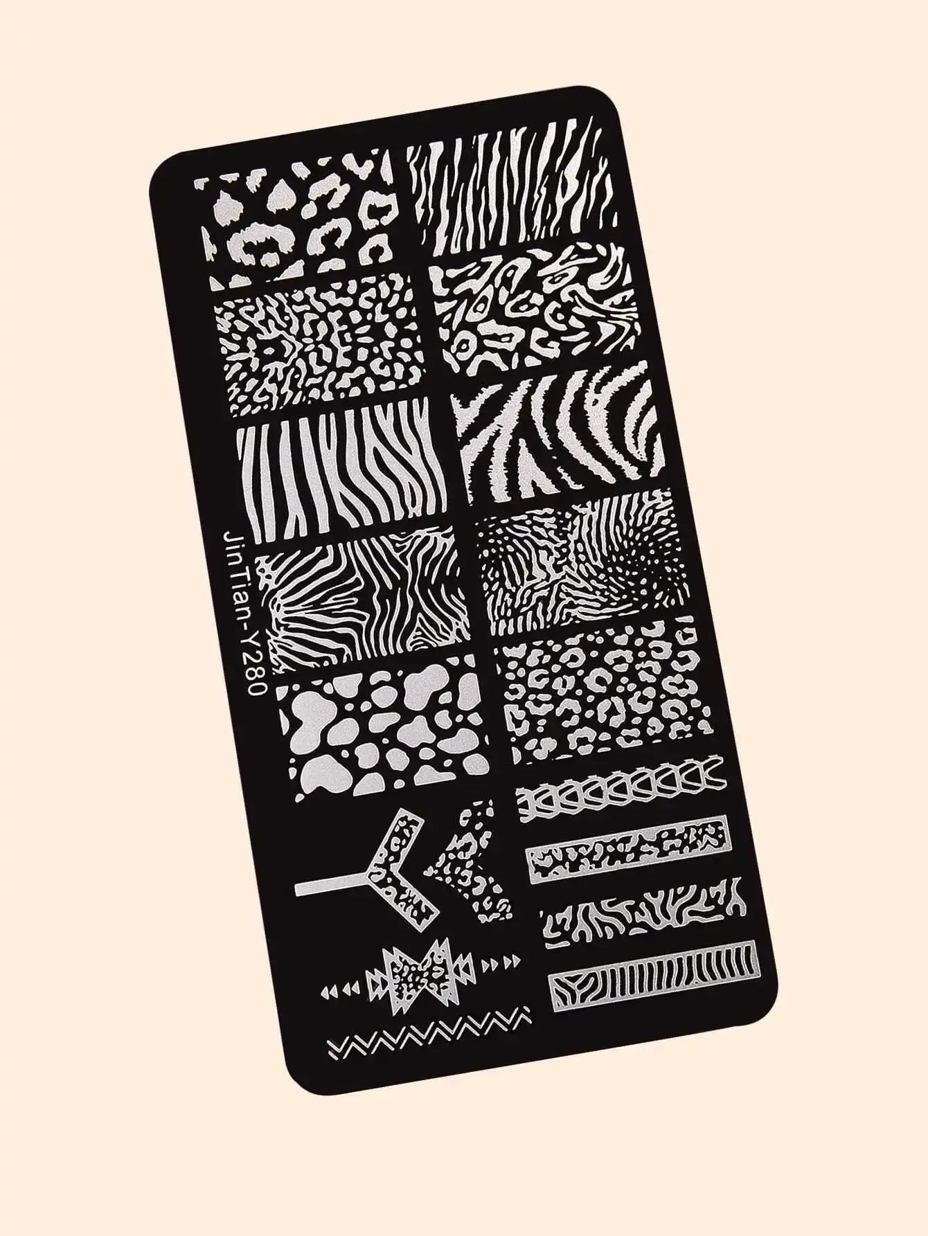 1sheet Zebra Striped Gel Polis – Nail Art Zebra Design Bewertung und Preis