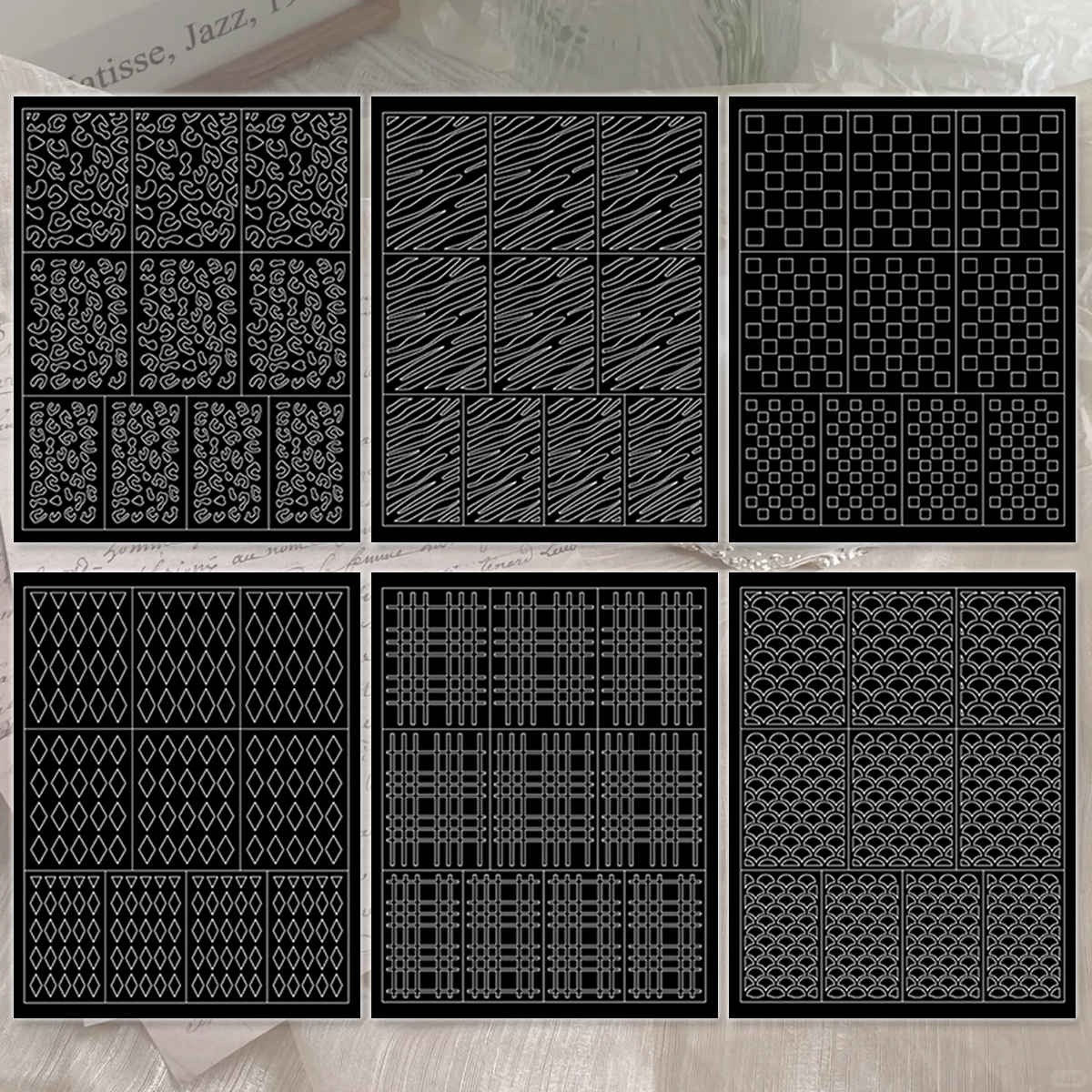 3 to 30 Sheets Black Line Geom – Nail Art Zebra Design Bewertung und Preis