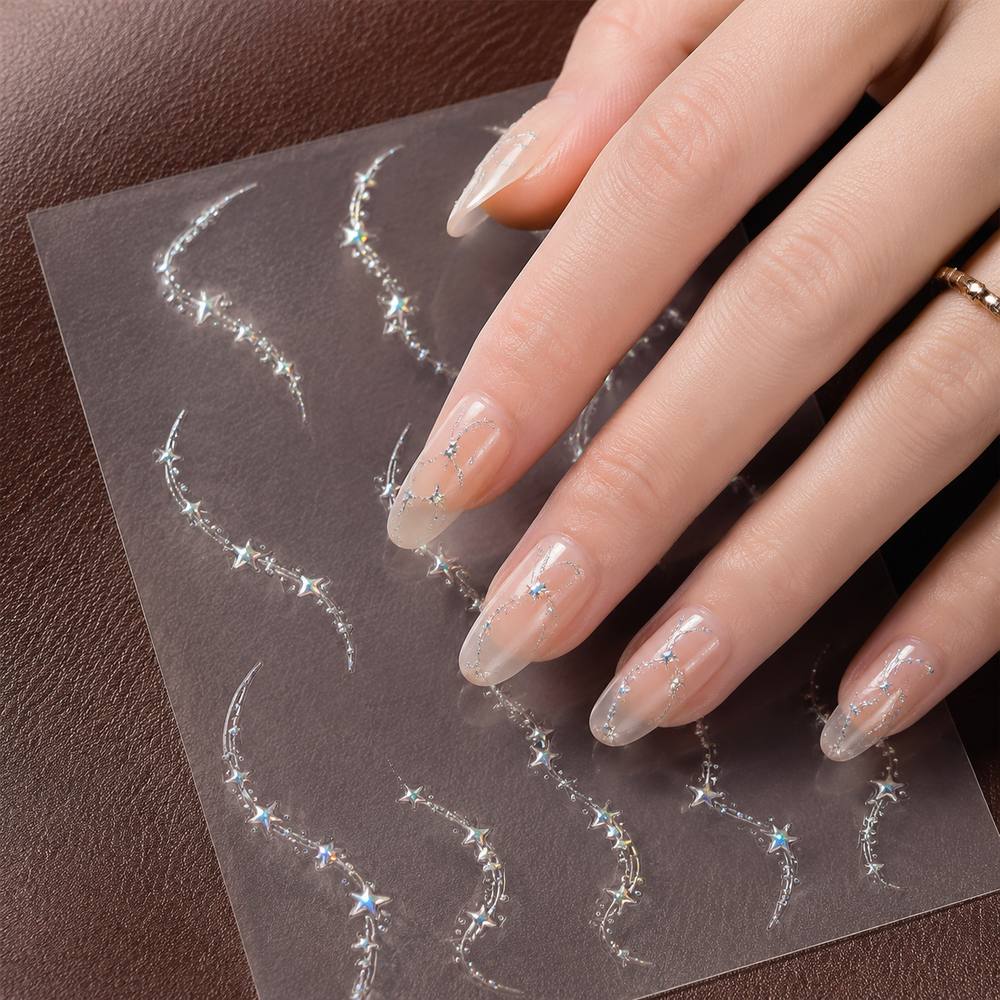 1Pc Scintillating Stars Nail A – Nail Art Chrome Bewertung und Preis