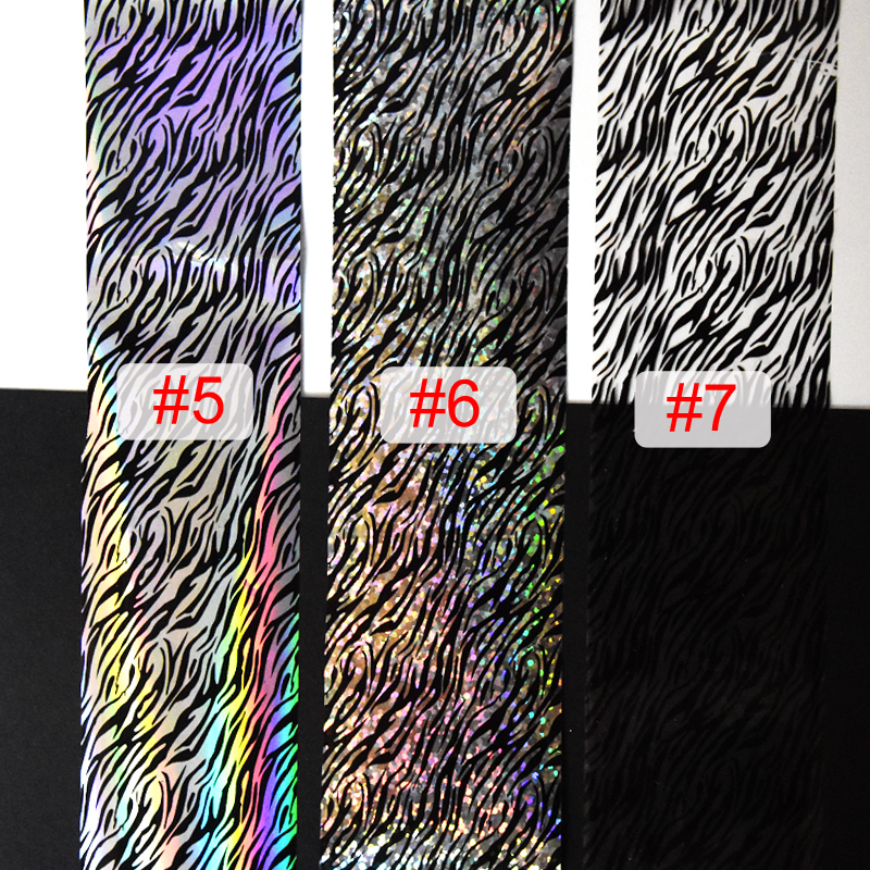 100meters/roll Holographic Nai – Nail Art Zebra Design Bewertung und Preis