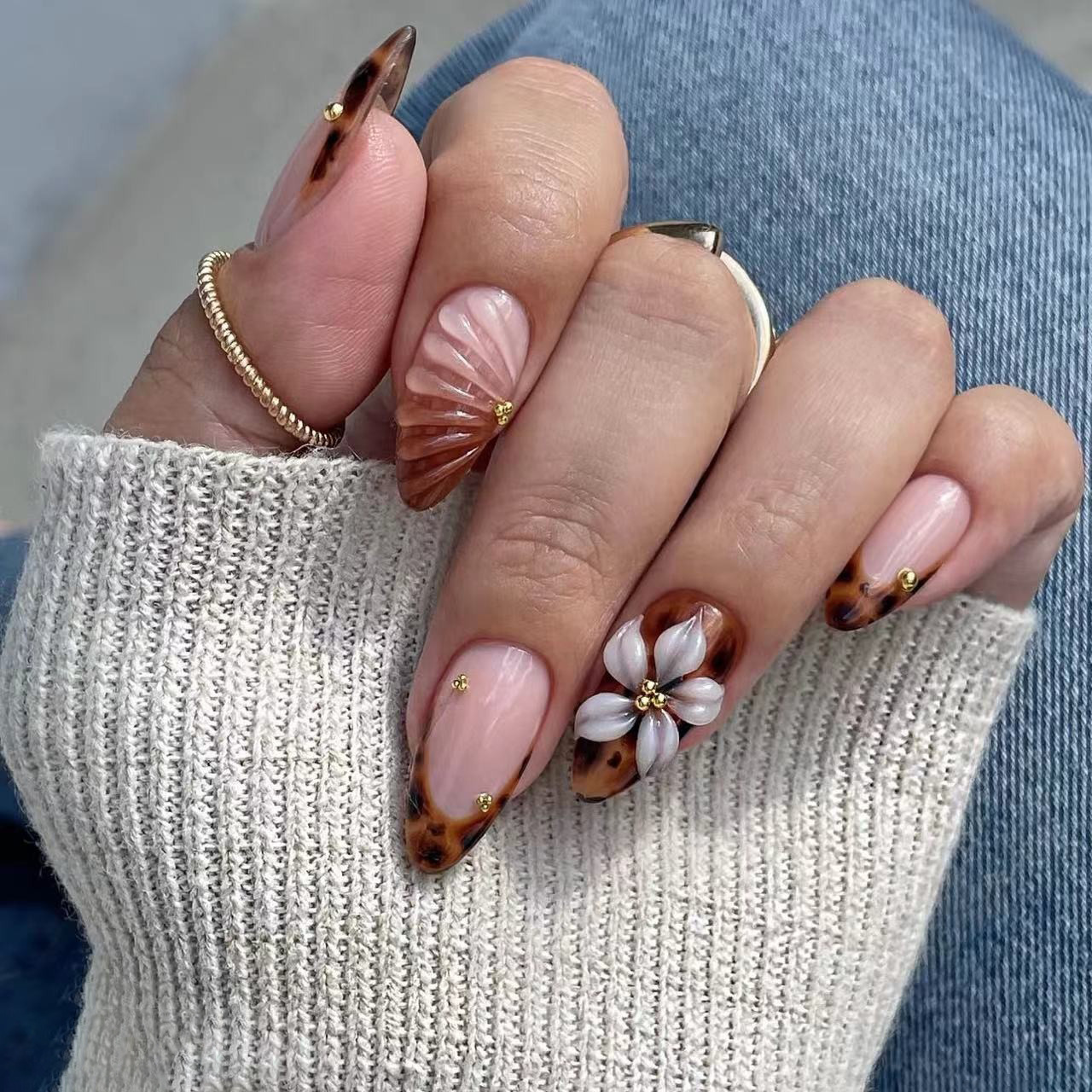 Hot Sale Autumn and Winter Bro – Nail Art Leopard Bewertung und Preis