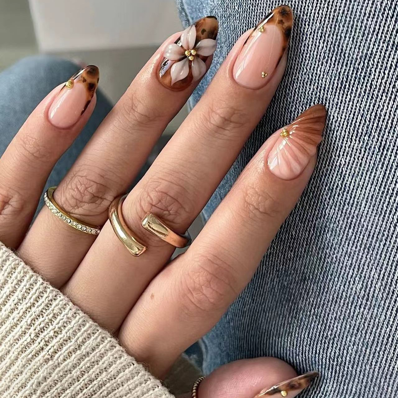Hot Sale Autumn and Winter Bro – Nail Art Leopard Bewertung und Preis