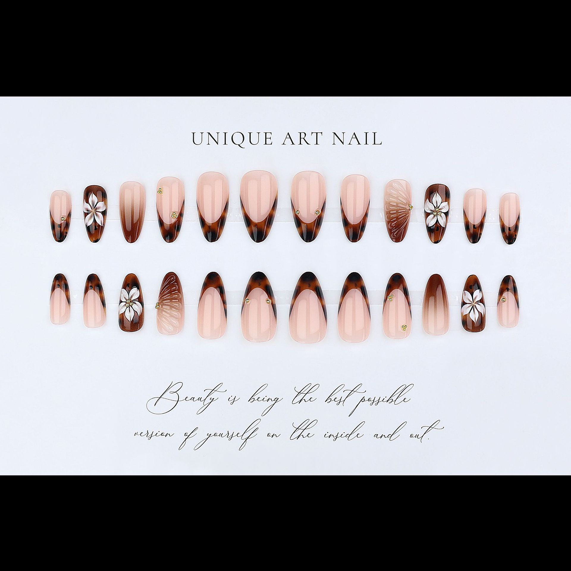 Hot Sale Autumn and Winter Bro – Nail Art Leopard Bewertung und Preis