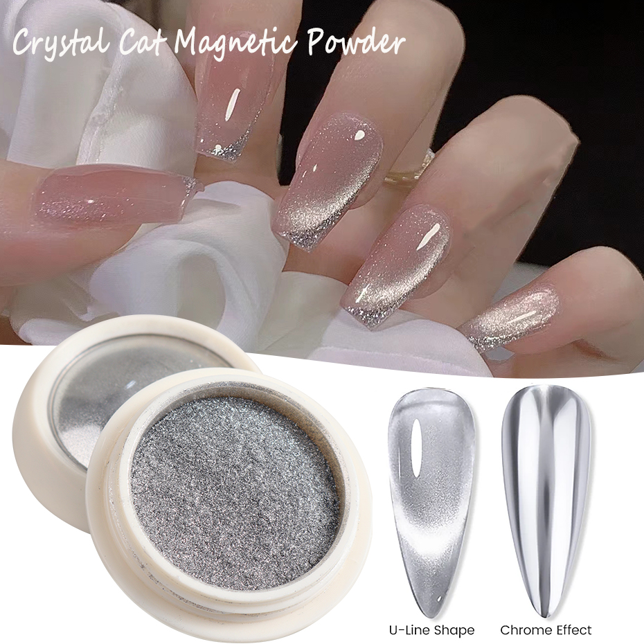 Aurora Cat Magnetic Nail Powde – Nail Art Chrome Bewertung und Preis