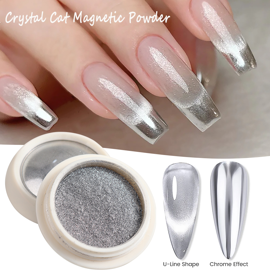 Aurora Cat Magnetic Nail Powde – Nail Art Chrome Bewertung und Preis