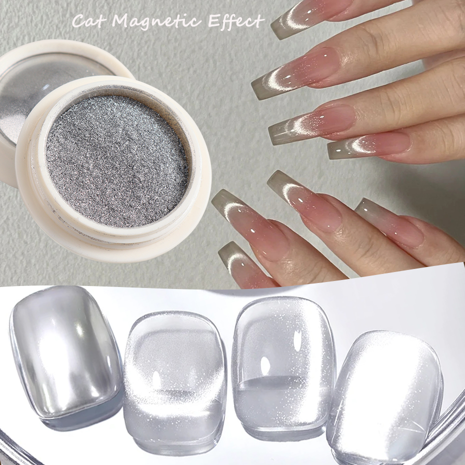 Aurora Cat Magnetic Nail Powde – Nail Art Chrome Bewertung und Preis