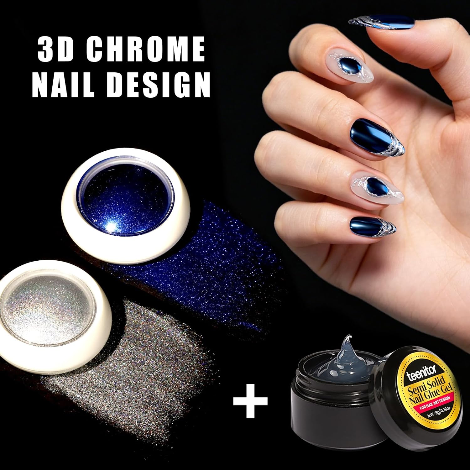 Teenitor Acrylic Nail Kit With – Nail Art Chrome Bewertung und Preis