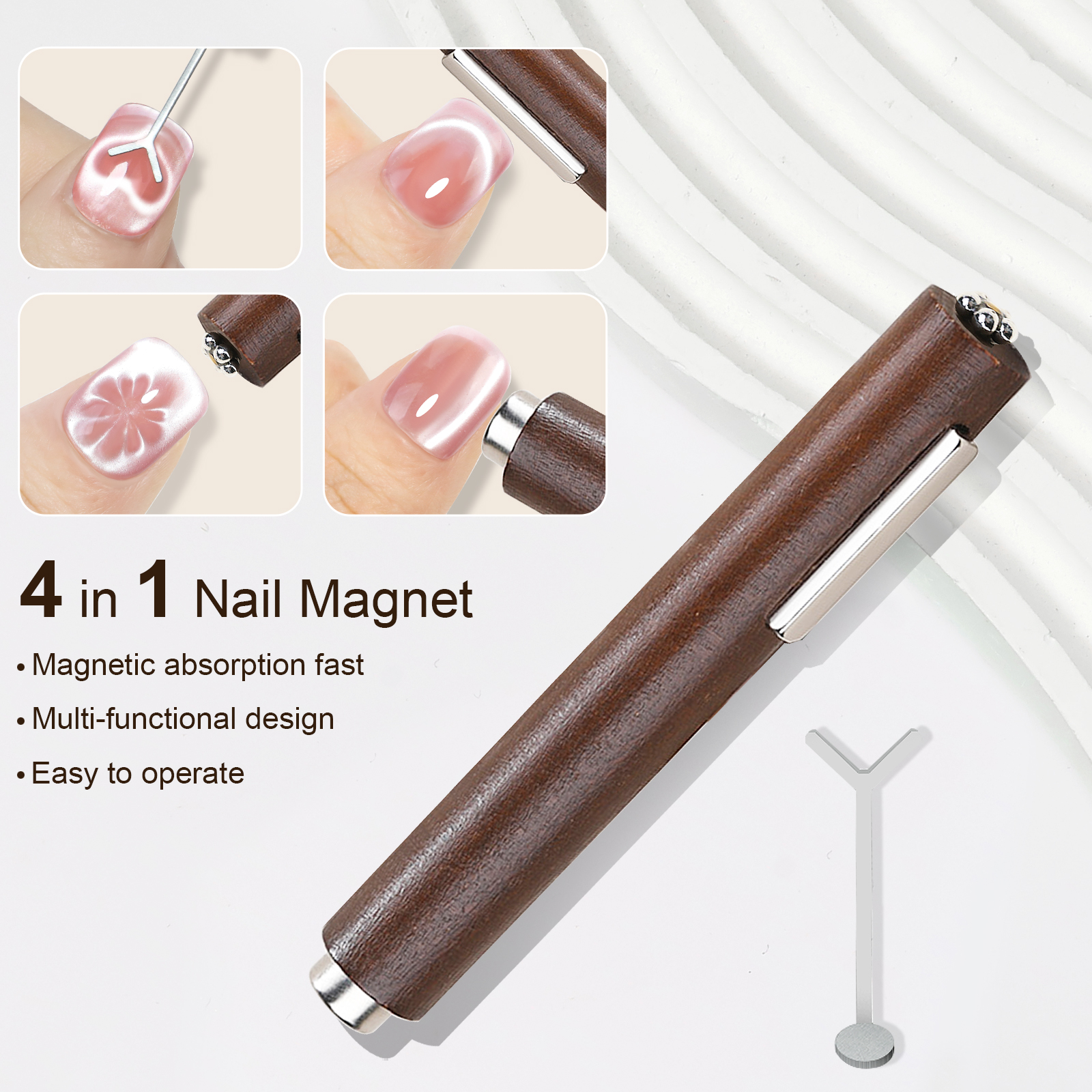 2pcs 3-In-1 Multifunctional Ma – Nail Art Love Bewertung und Preis