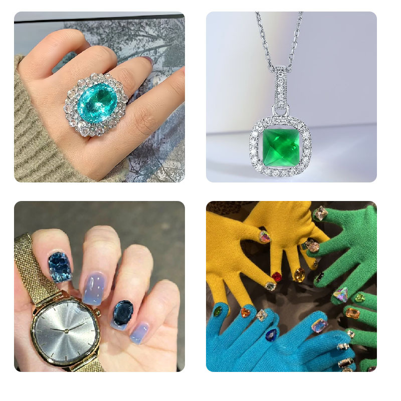 DIY Cube Ring Necklace Bracele – Nail Art Love Bewertung und Preis