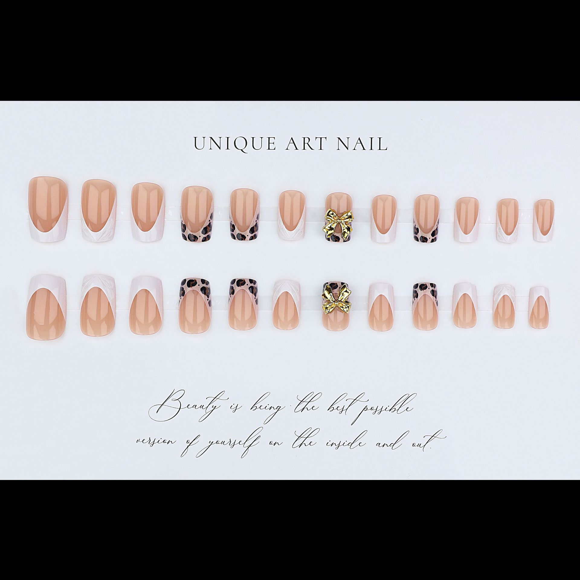 Short square fake nails for wo – Nail Art Leopard Bewertung und Preis