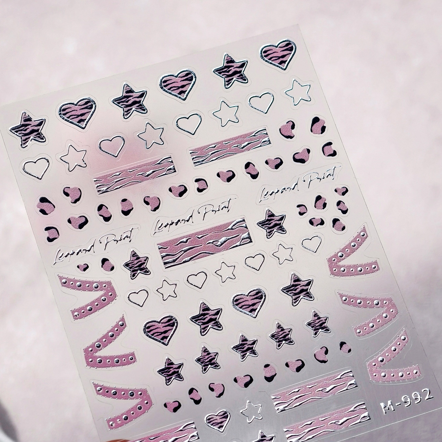 Punk Pink Leopard Print Love H – Nail Art Leopard Bewertung und Preis