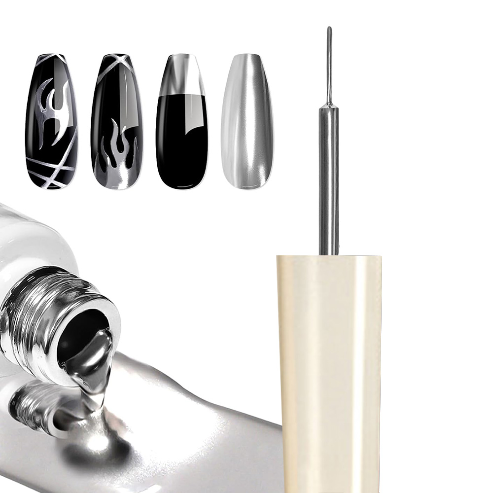 10ml 3D Mirror Metallic Gel Ch – Nail Art Chrome Bewertung und Preis
